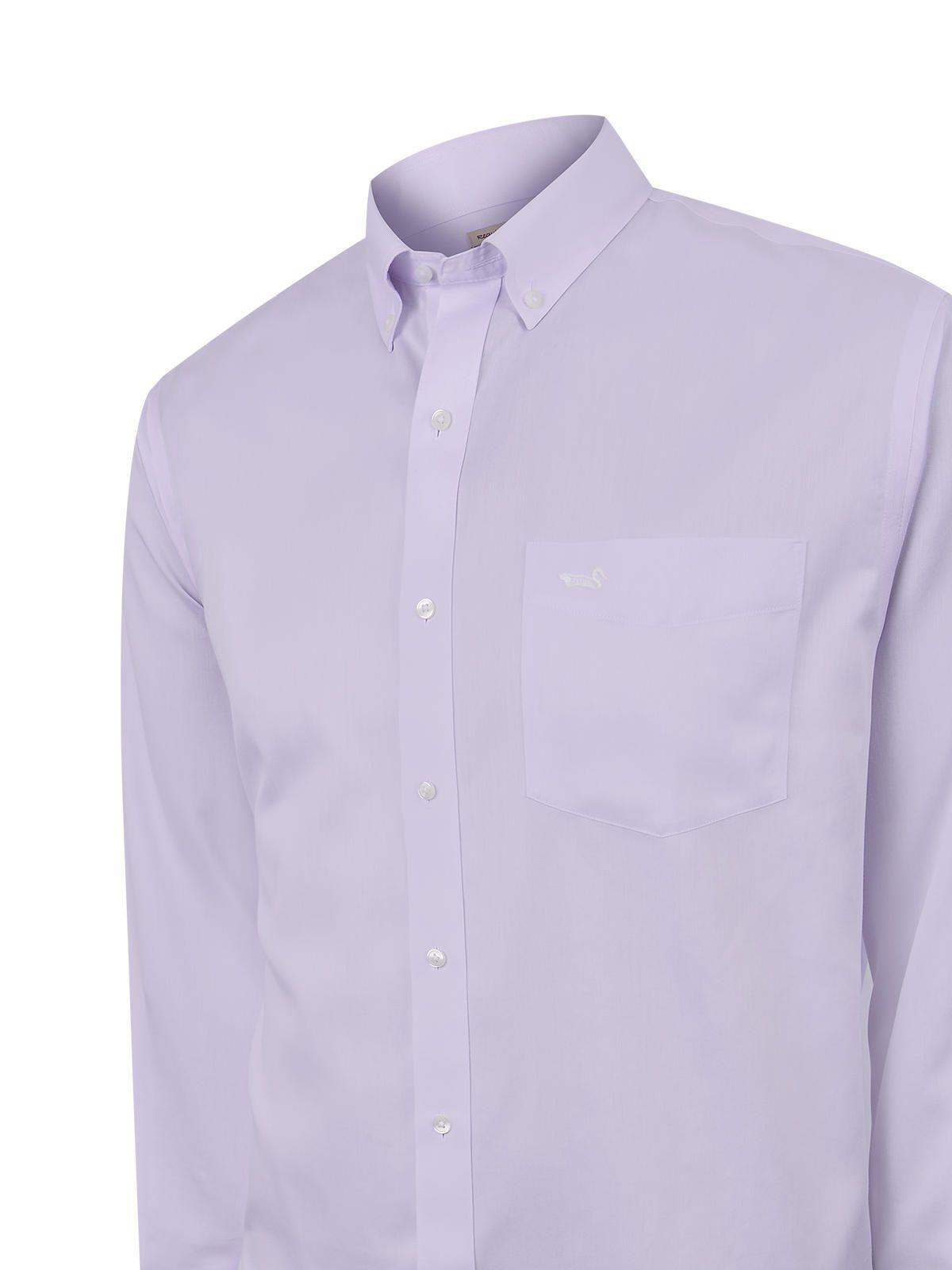 Camisa Cuello Button-Down Hombre Wf Pb Lila-4