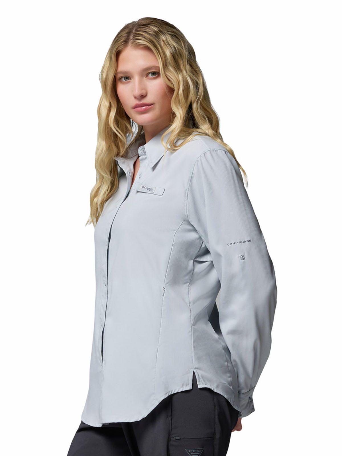Blusa Manga Larga Mujer Tamiami II Gris-1