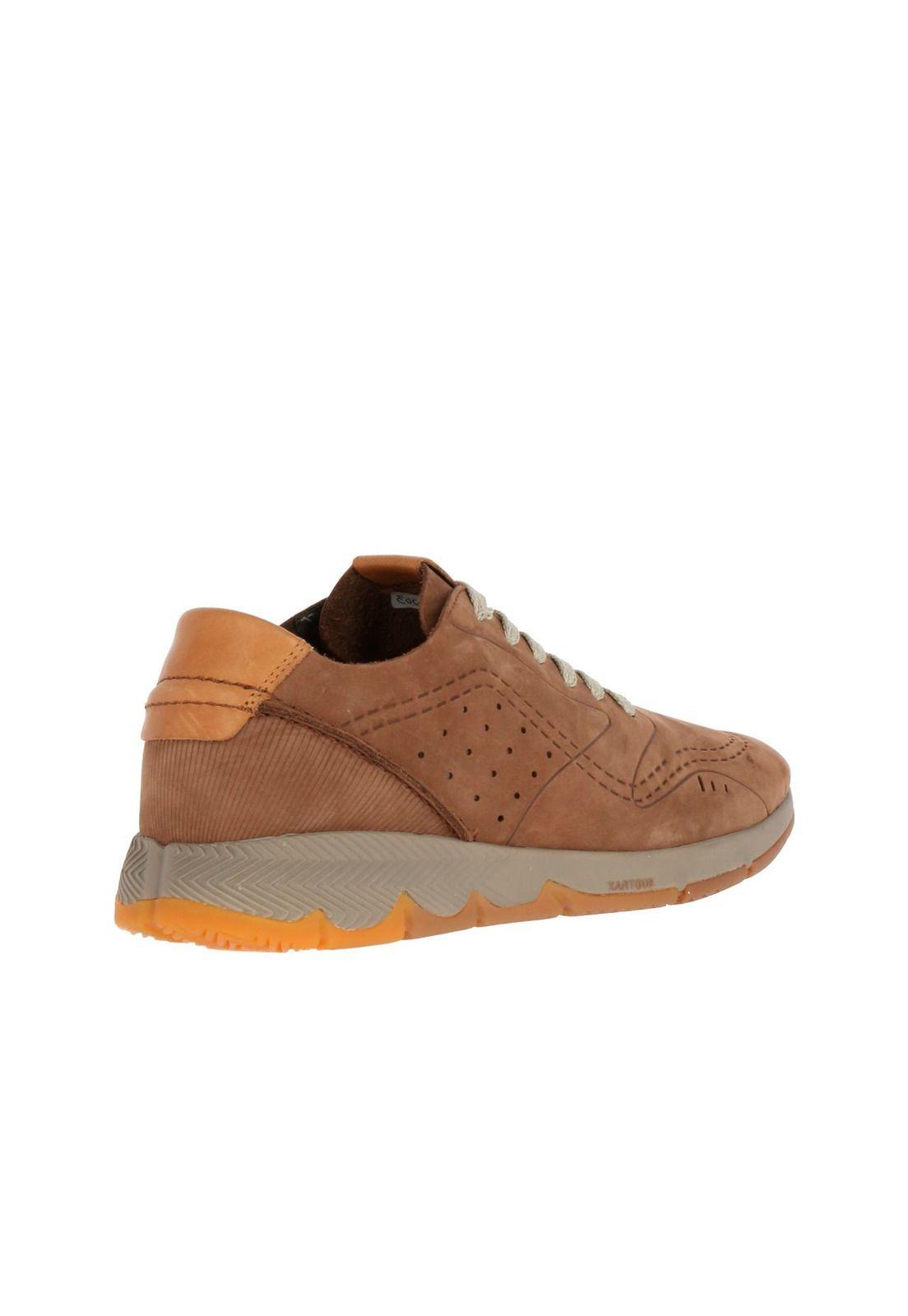 Zapatilla Cuero Garry Ts Field Café-4