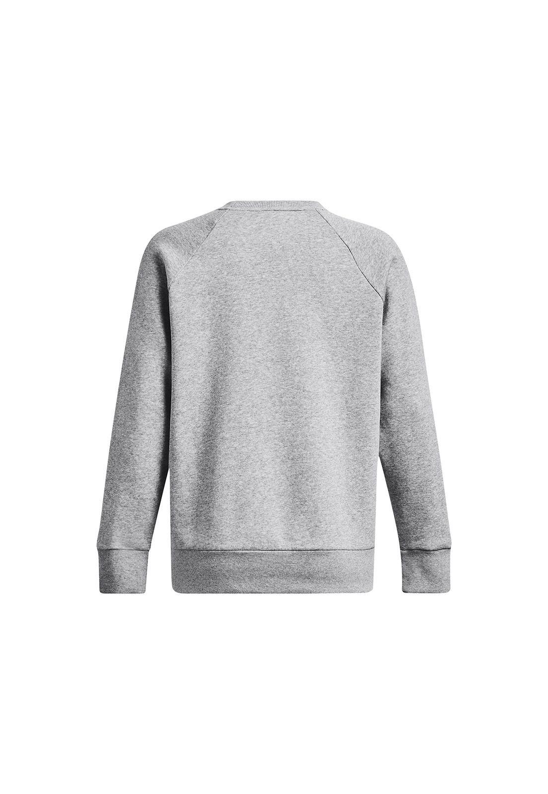 Polerón UA Rival Gris para mujer-1