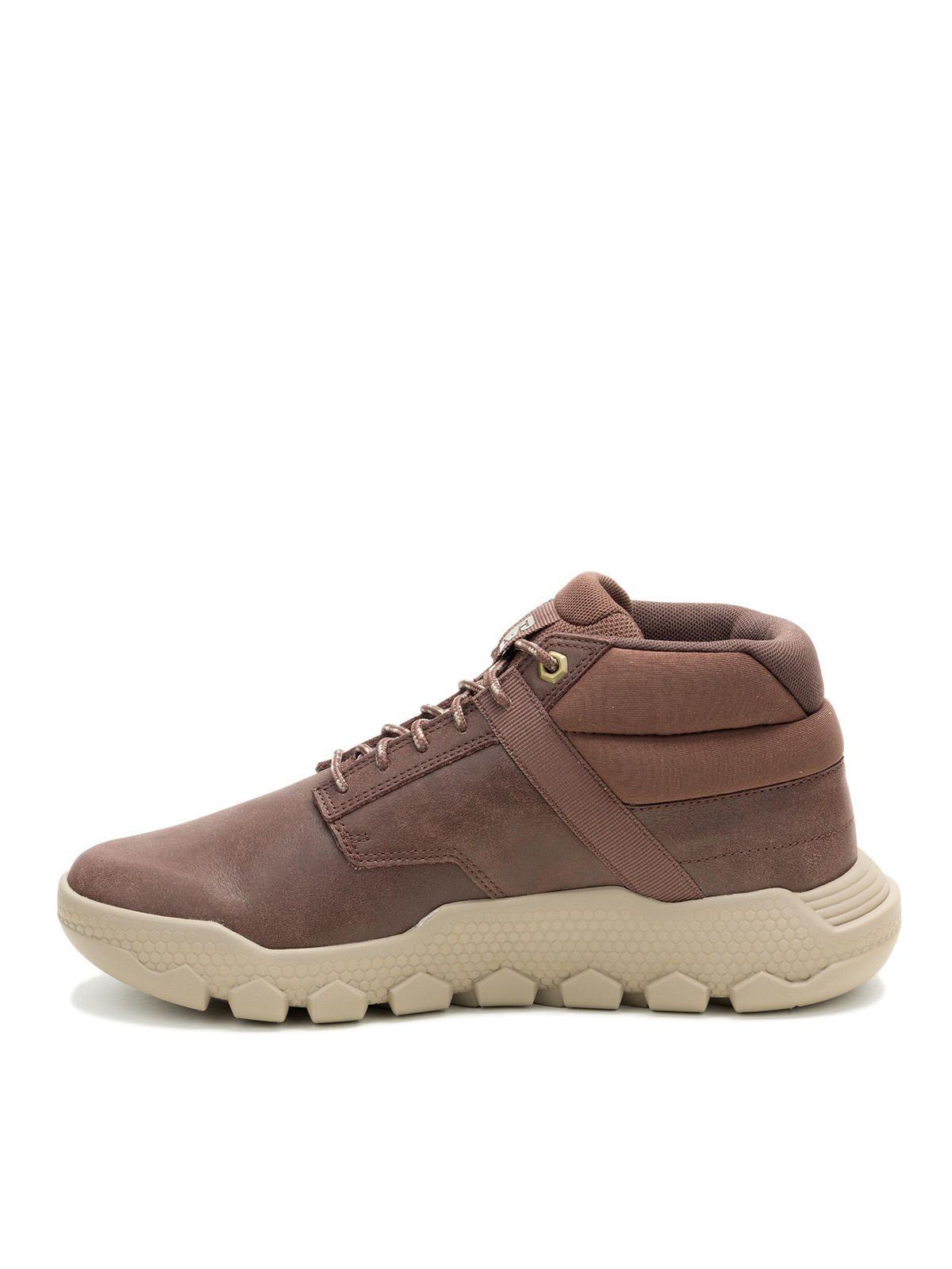 Zapatilla Hex Lite Mid Hombre Café-3