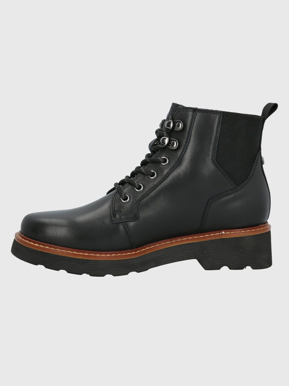 Botín Cuero Mujer Didi Negro-5