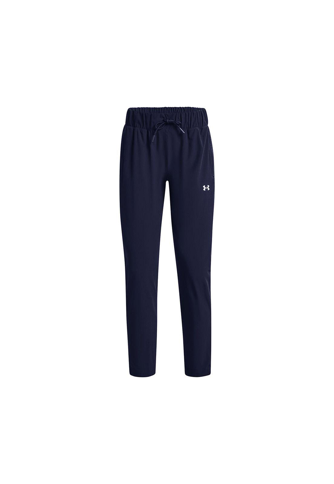 Pantalones UA Squad 3.0 mujer Azul Marino-0