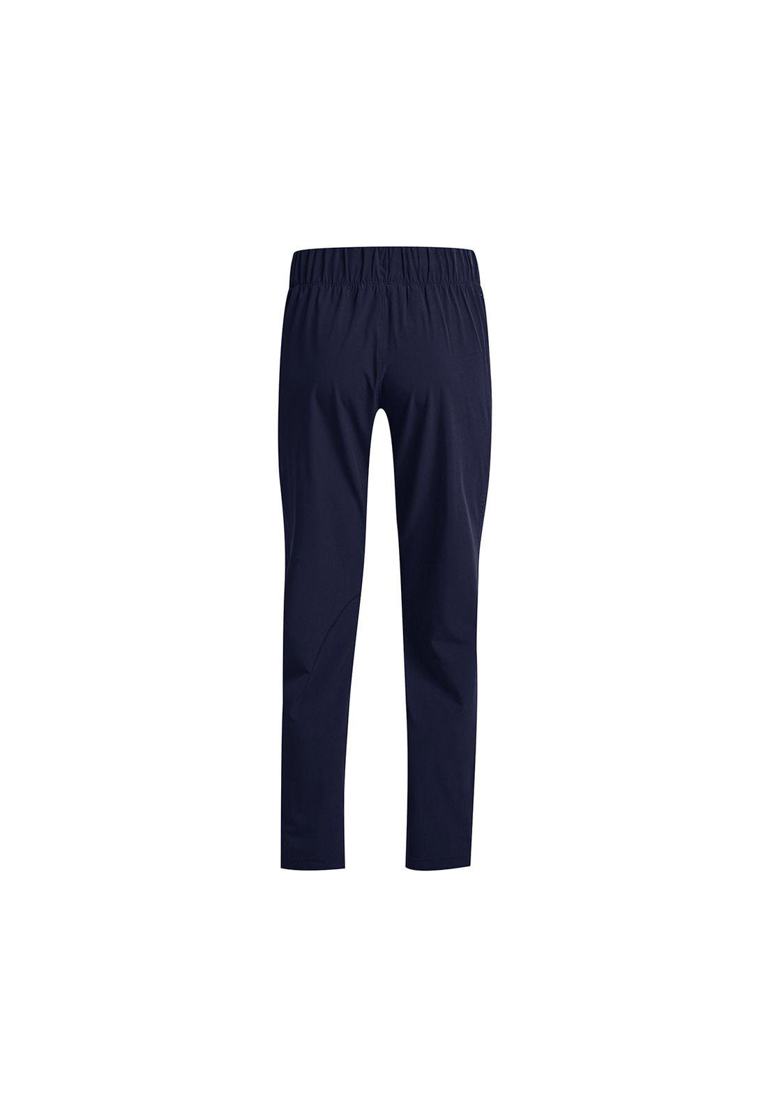 Pantalones UA Squad 3.0 mujer Azul Marino-1