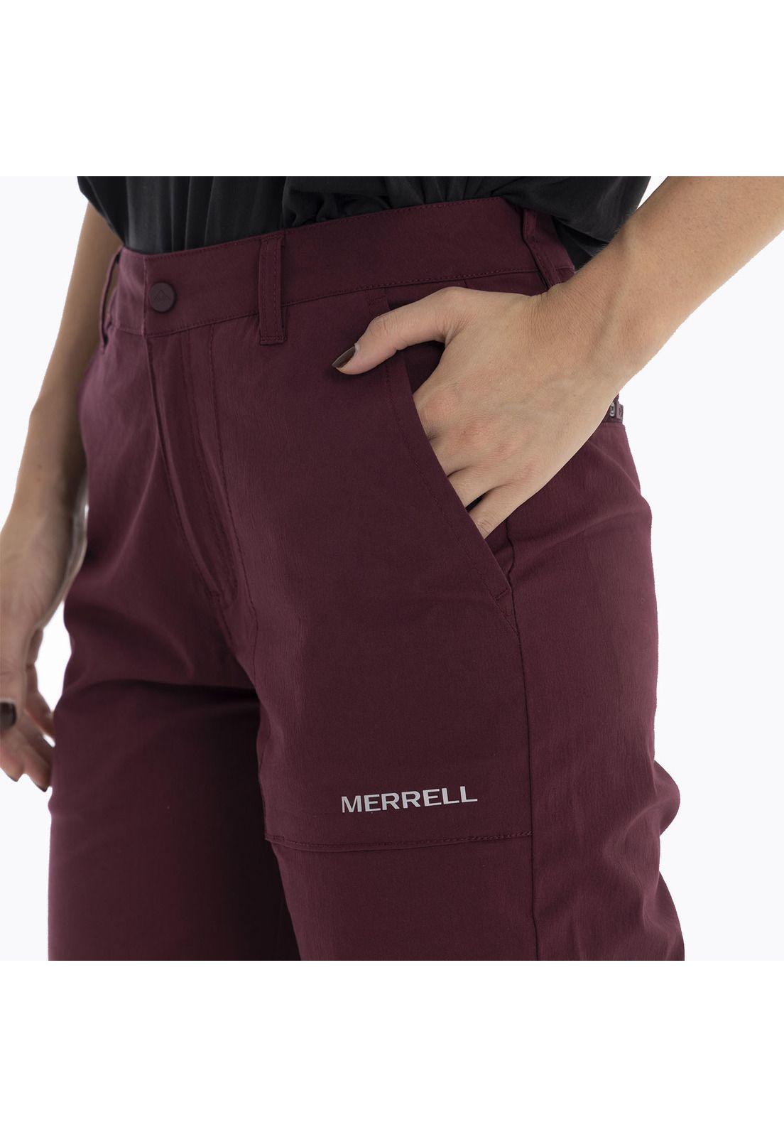 Pantalon Mujer Copper Burdeo Merrell-3