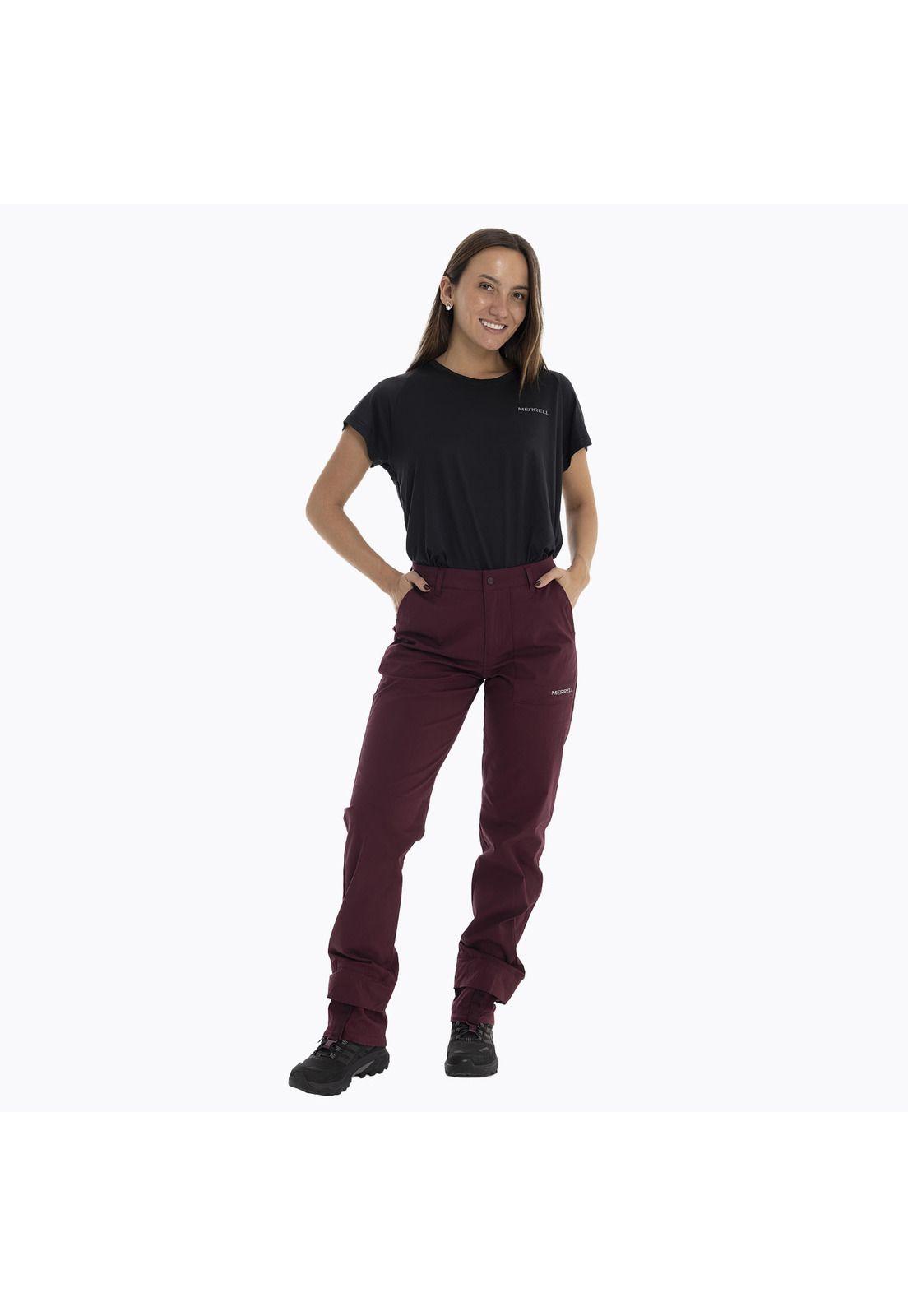 Pantalon Mujer Copper Burdeo Merrell-7