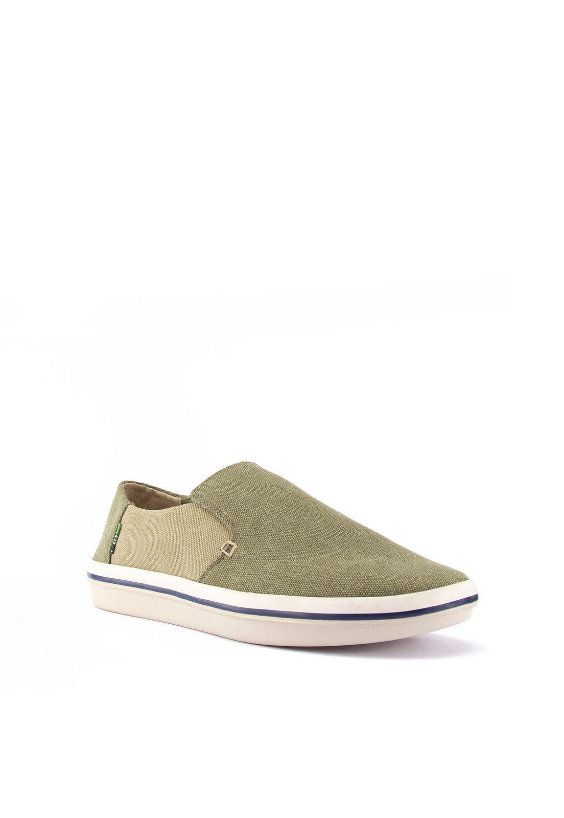 Slip On Brest Casual Olive-1