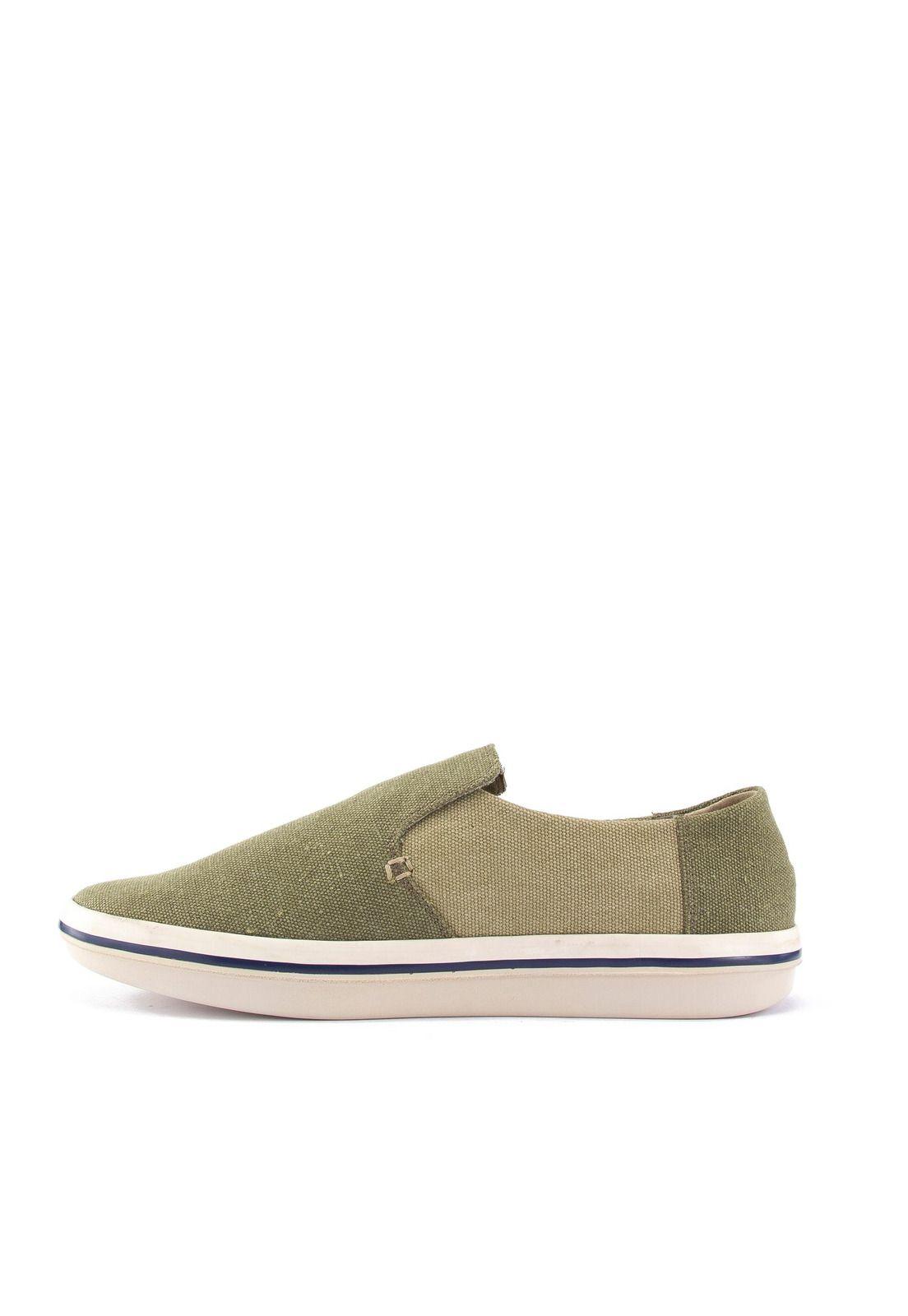Slip On Brest Casual Olive-4