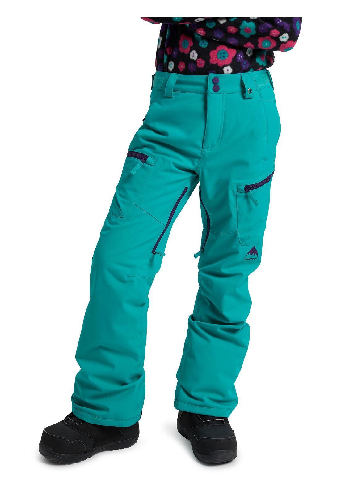 Pantalon De Nieve Niña Elite Cargo Verde Burton-0