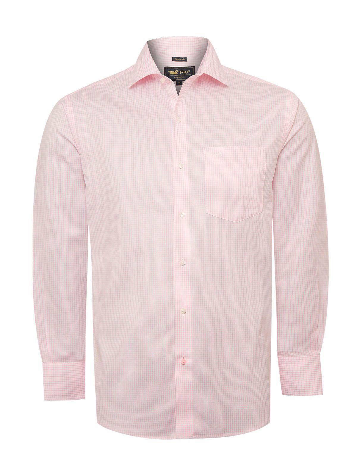 Camisa Cuello Italiano Hombre WF Rosado-1