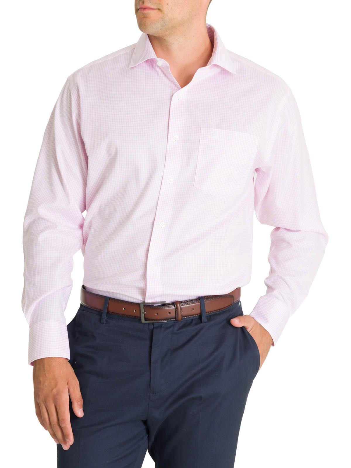 Camisa Cuello Italiano Hombre WF Rosado-6