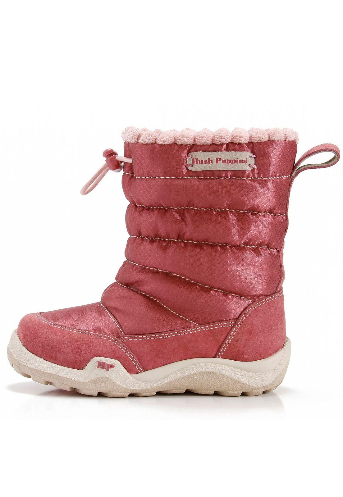 Bota Cuero Niña Moon Boot Ii Rosa-3