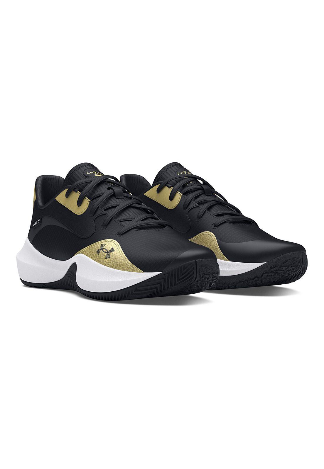 Zapatillas Basketball unisex Lckdown7 Negro-5
