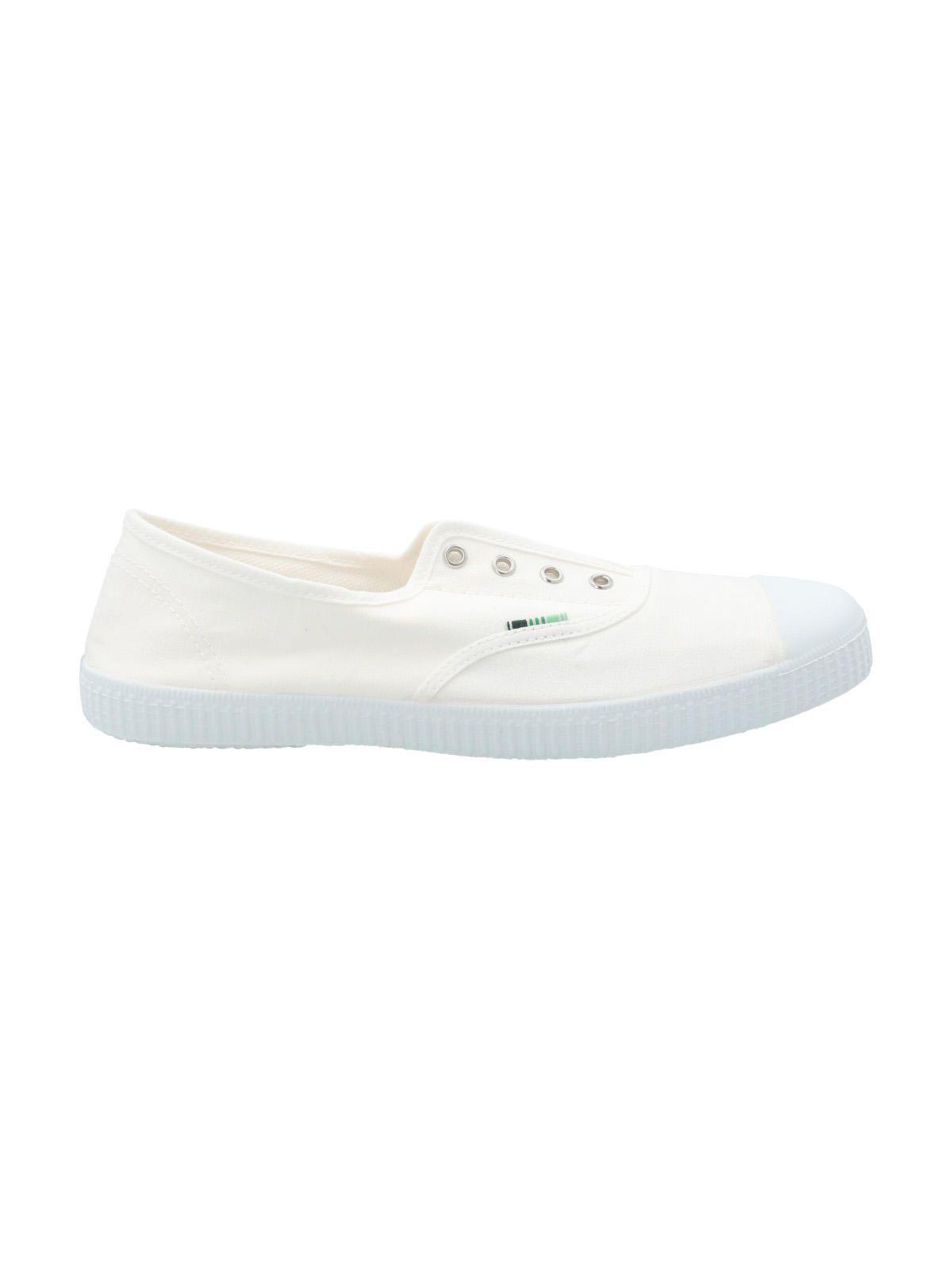 Zapatilla Algodón Orgánico Mujer Greece Blanco-0