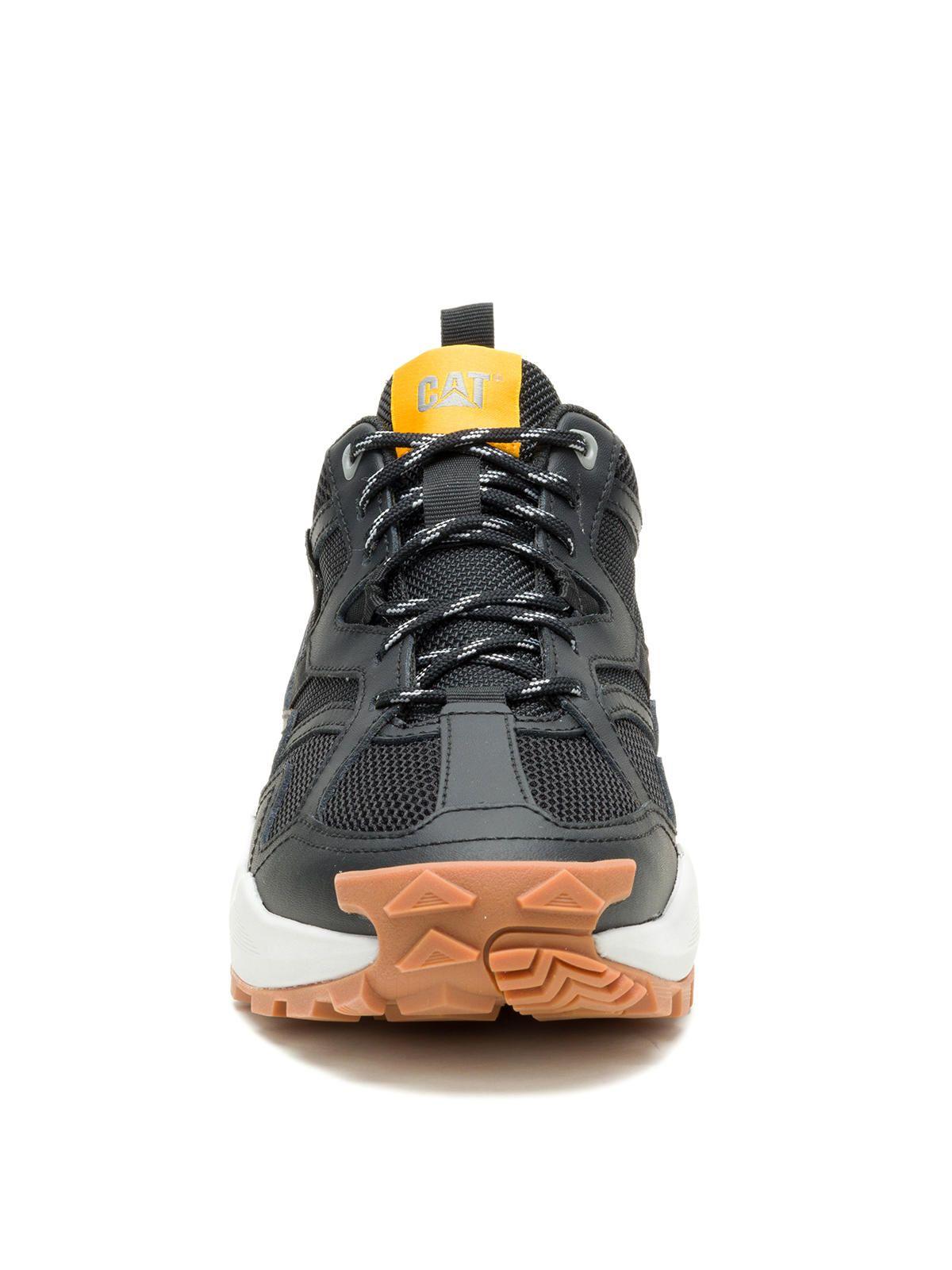 Zapatilla Cuero Hombre Grapple Leather Negro-4