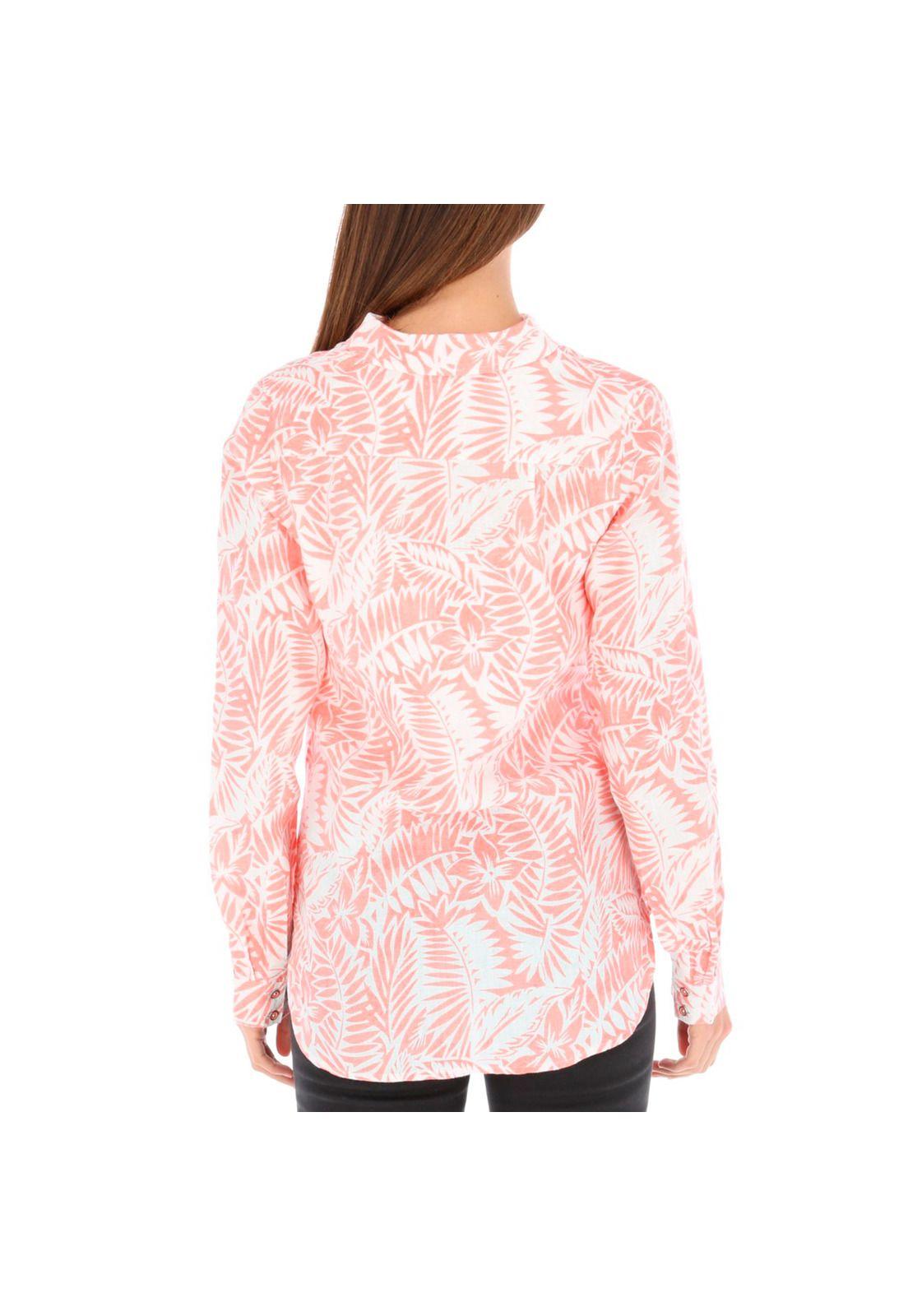 Blusa Mujer Lino Rauli Salmón-2