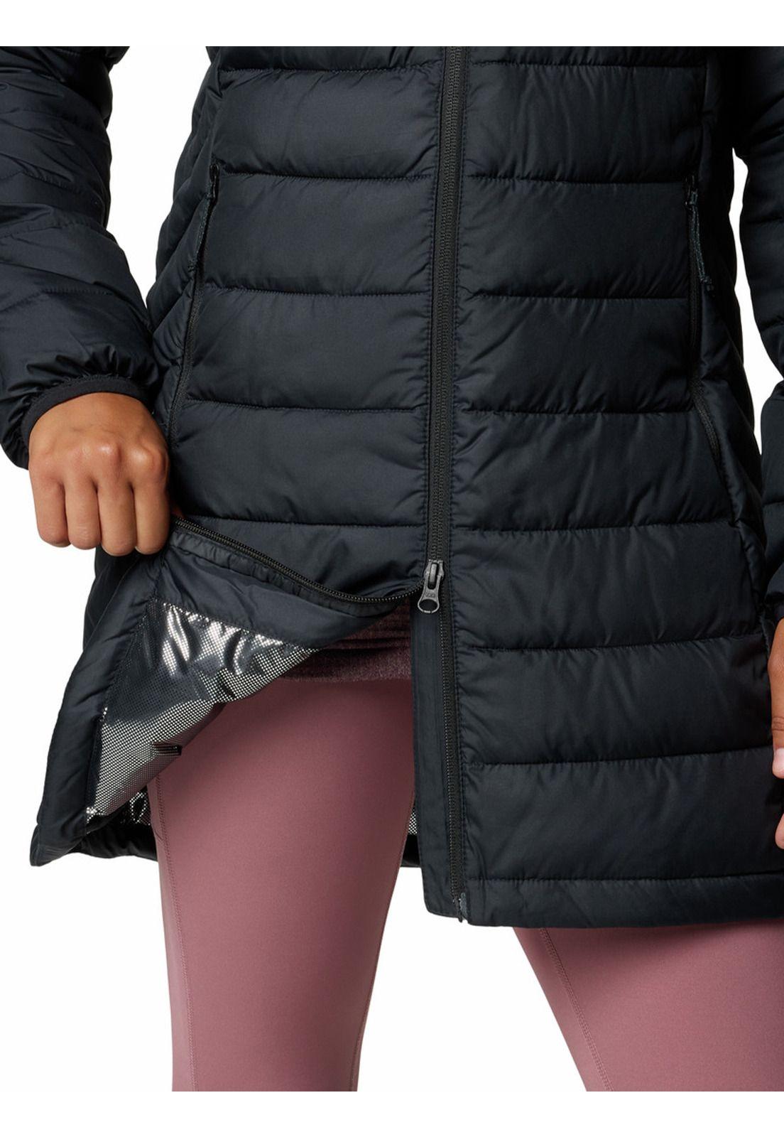 Parka Mujer Powder Lite Ii Mid Negro-4