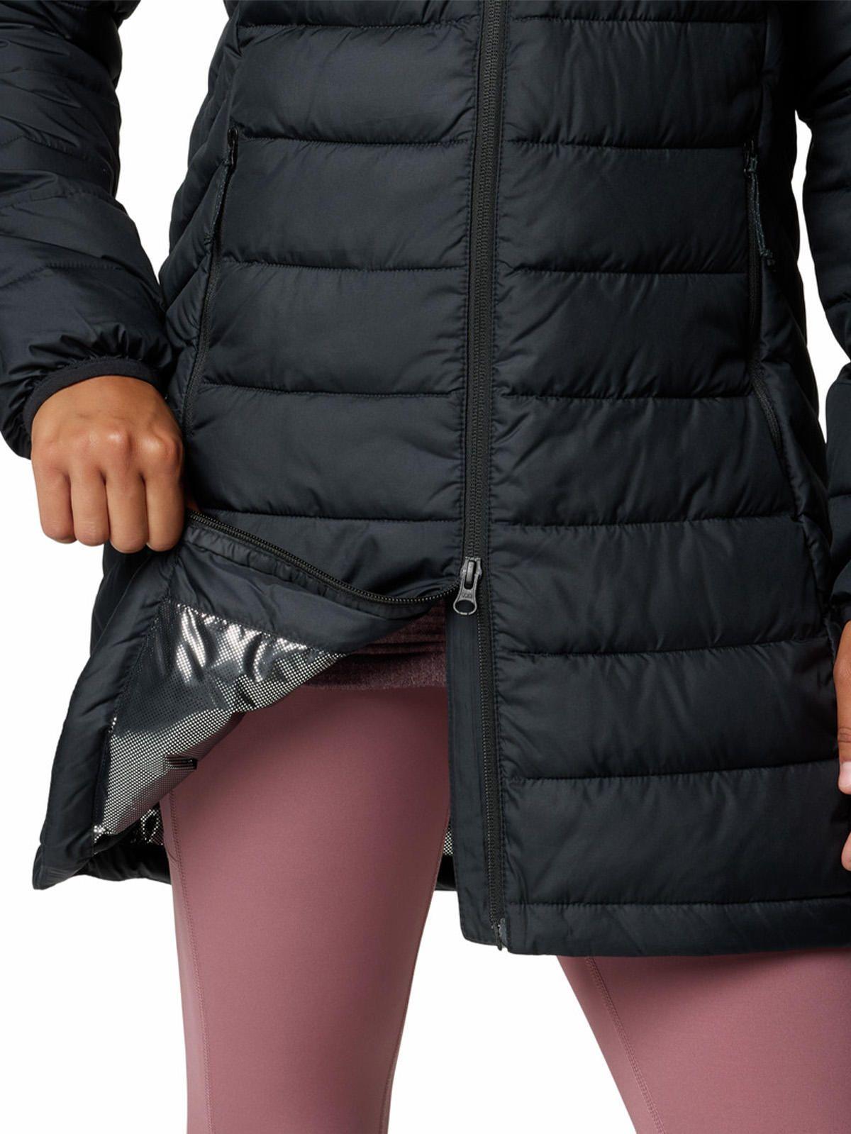 Parka Mujer Powder Lite Ii Mid Negro-4