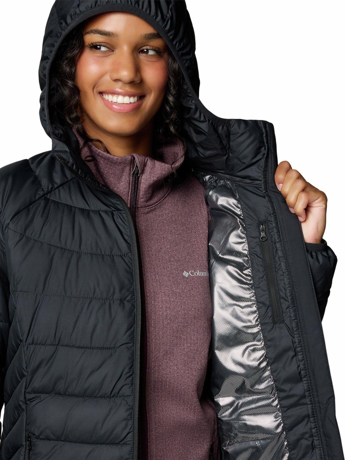 Parka Mujer Powder Lite Ii Mid Negro-5