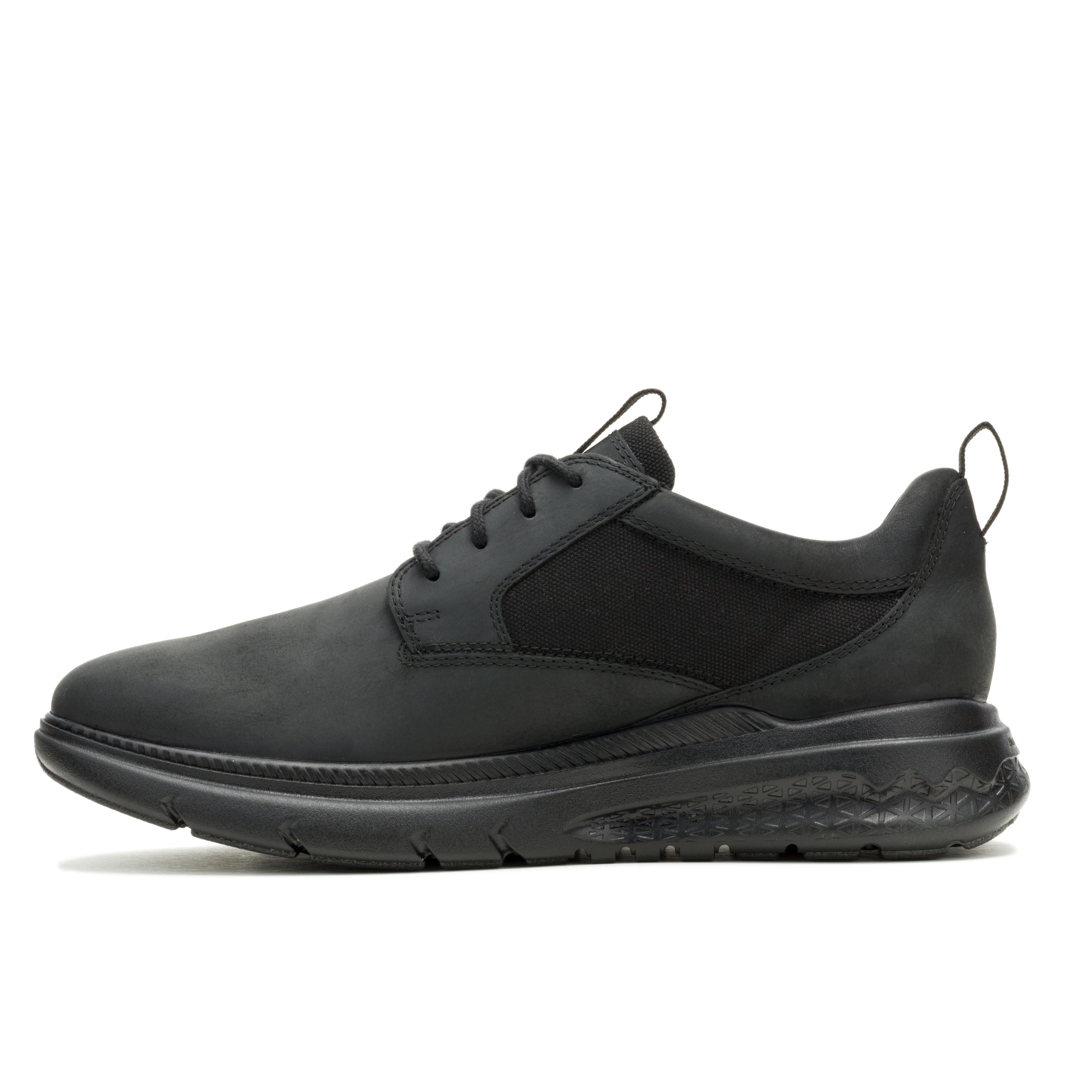 Zapatilla Cuero Hombre Laceup Negro-4