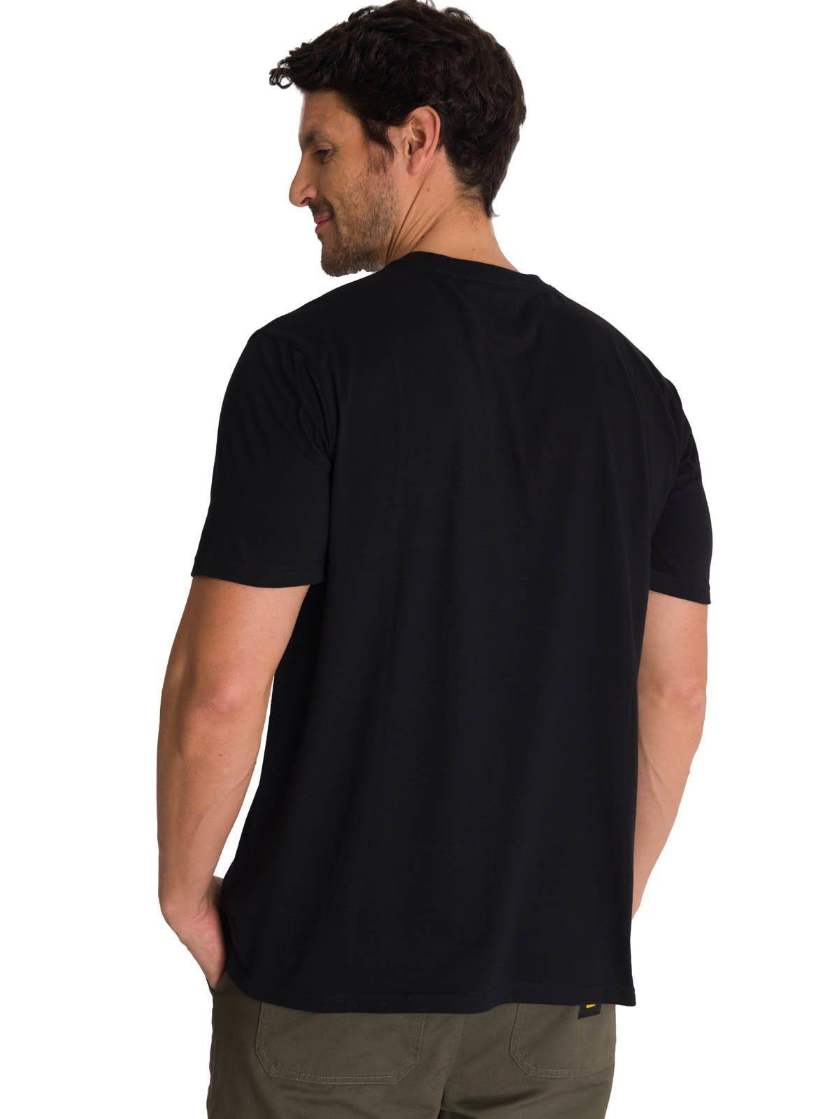 Polera Manga Corta Hombre Everyday Workwear Negro-3