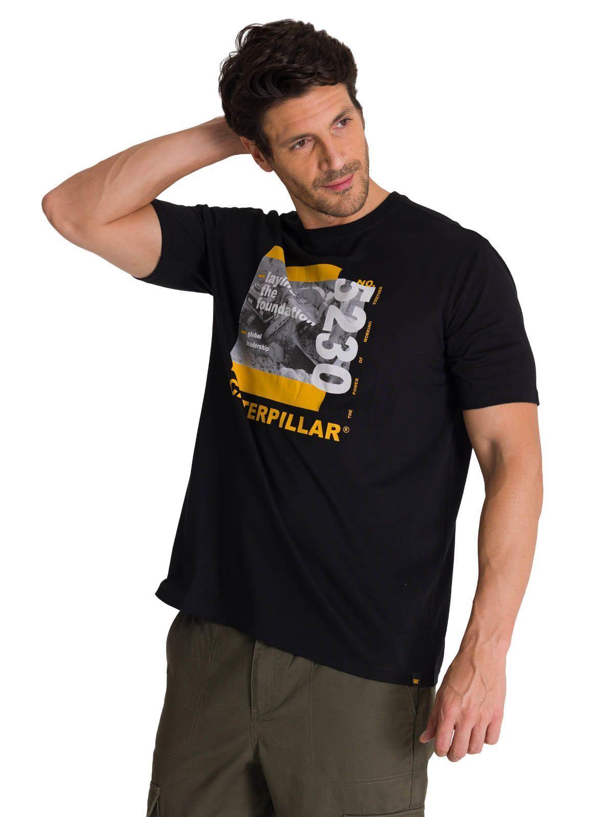 Polera Manga Corta Hombre Everyday Workwear Negro-0