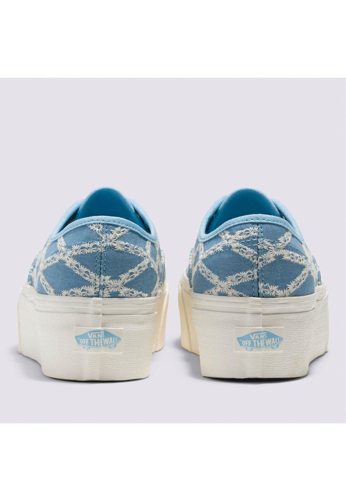 Zapatilla Ua Authentic Stackfo Celeste Unisex-4