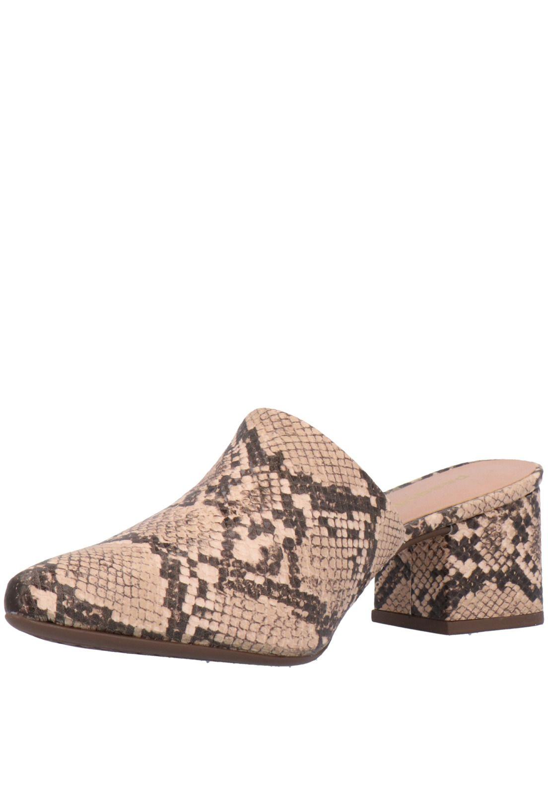 Puntilla Anna Pitón Beige Mujer-3