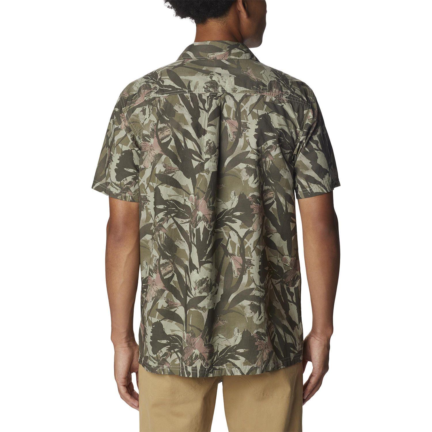 Camisa M/C Pine Canyon Short S Verde Musgo Hombre-3