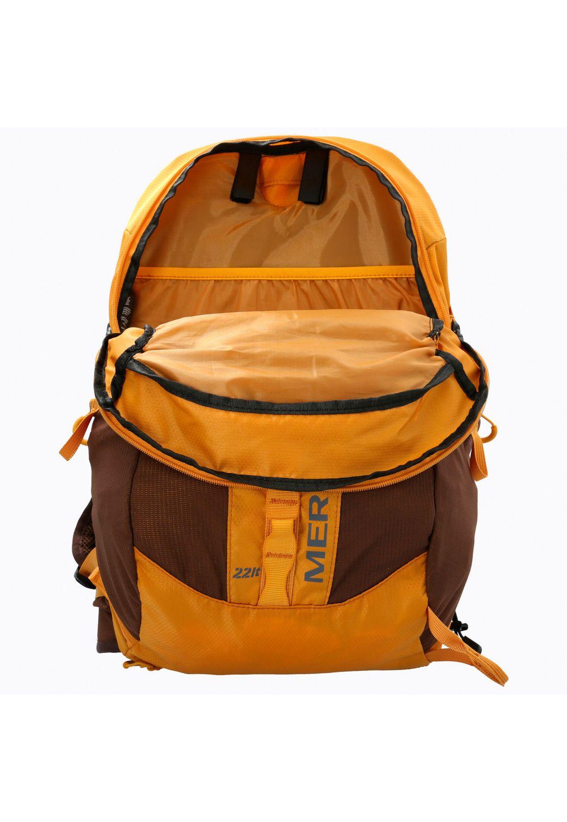 Mochila Unisex Crest Daypack 22L Amarillo-2