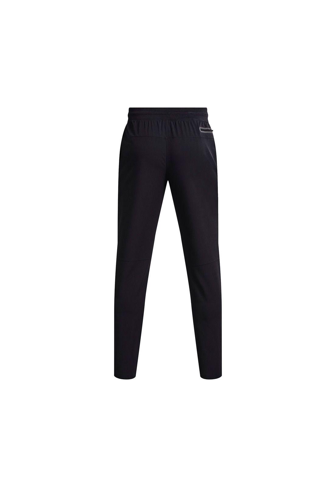 Pantalon Buzo Portstyle Elite Tapered Negro Hombre-1