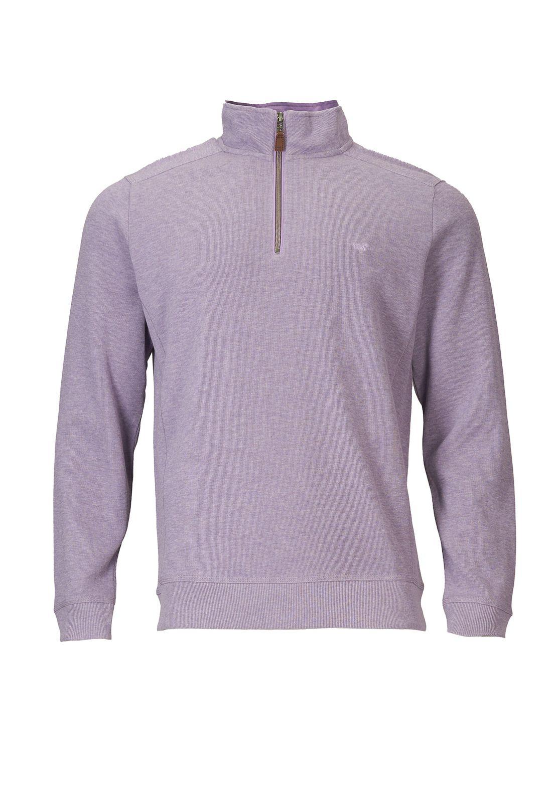 Polerón Algodón Orgánic Hombre Marbella Morado-0