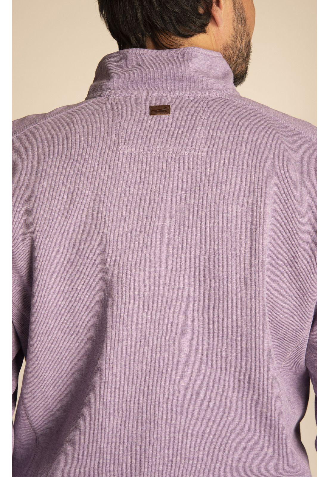 Polerón Algodón Orgánic Hombre Marbella Morado-4