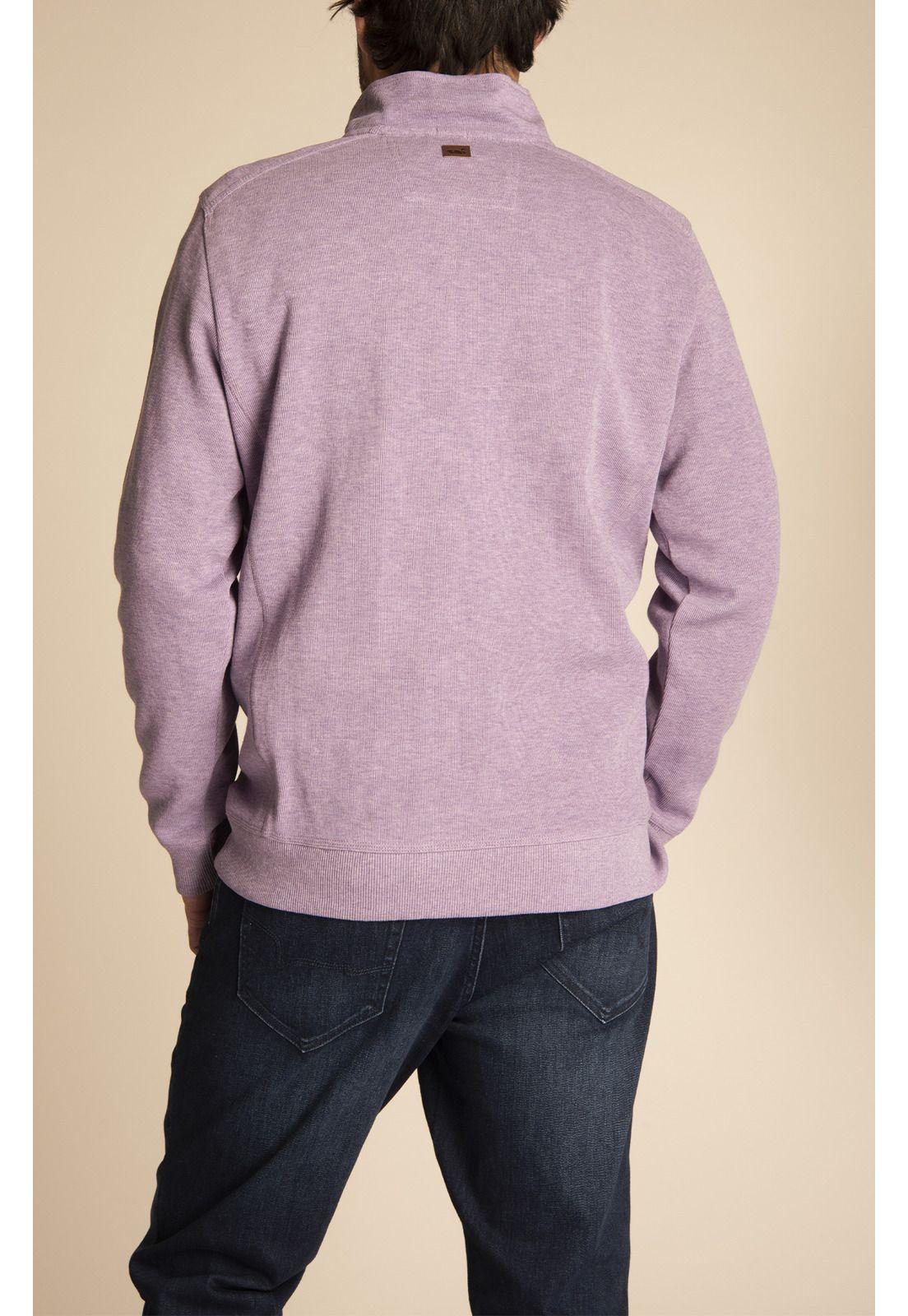 Polerón Algodón Orgánic Hombre Marbella Morado-6