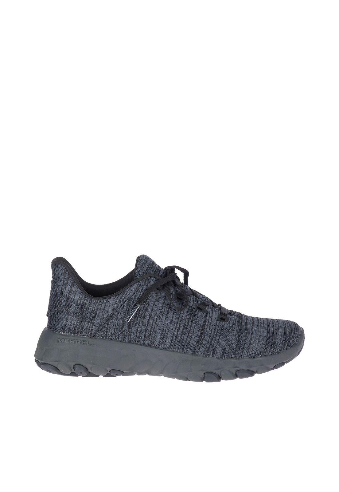 Zapatilla Bora Knit Negro-1