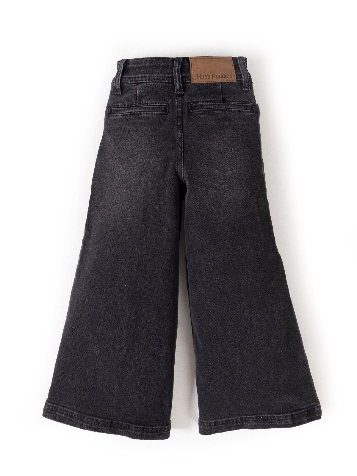 Jeans Niña Pipa Negro-1