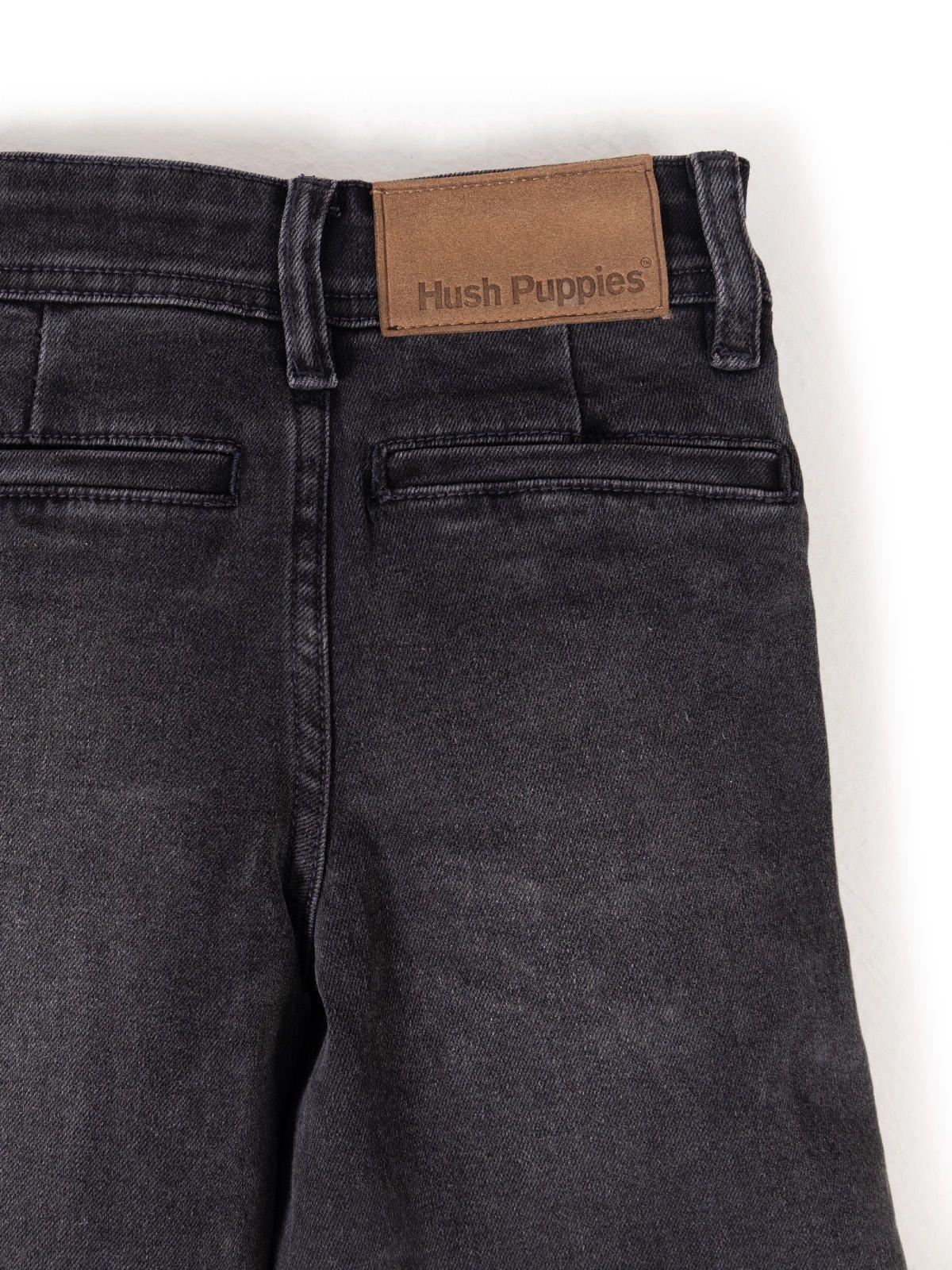 Jeans Niña Pipa Negro-4