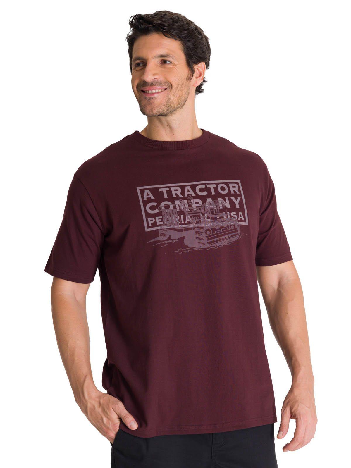 Polera Manga Corta Hombre Heritage Tractor Morado-0