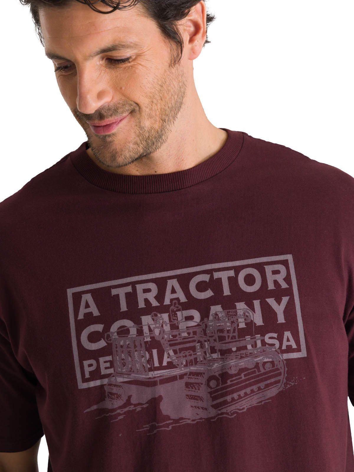 Polera Manga Corta Hombre Heritage Tractor Morado-4