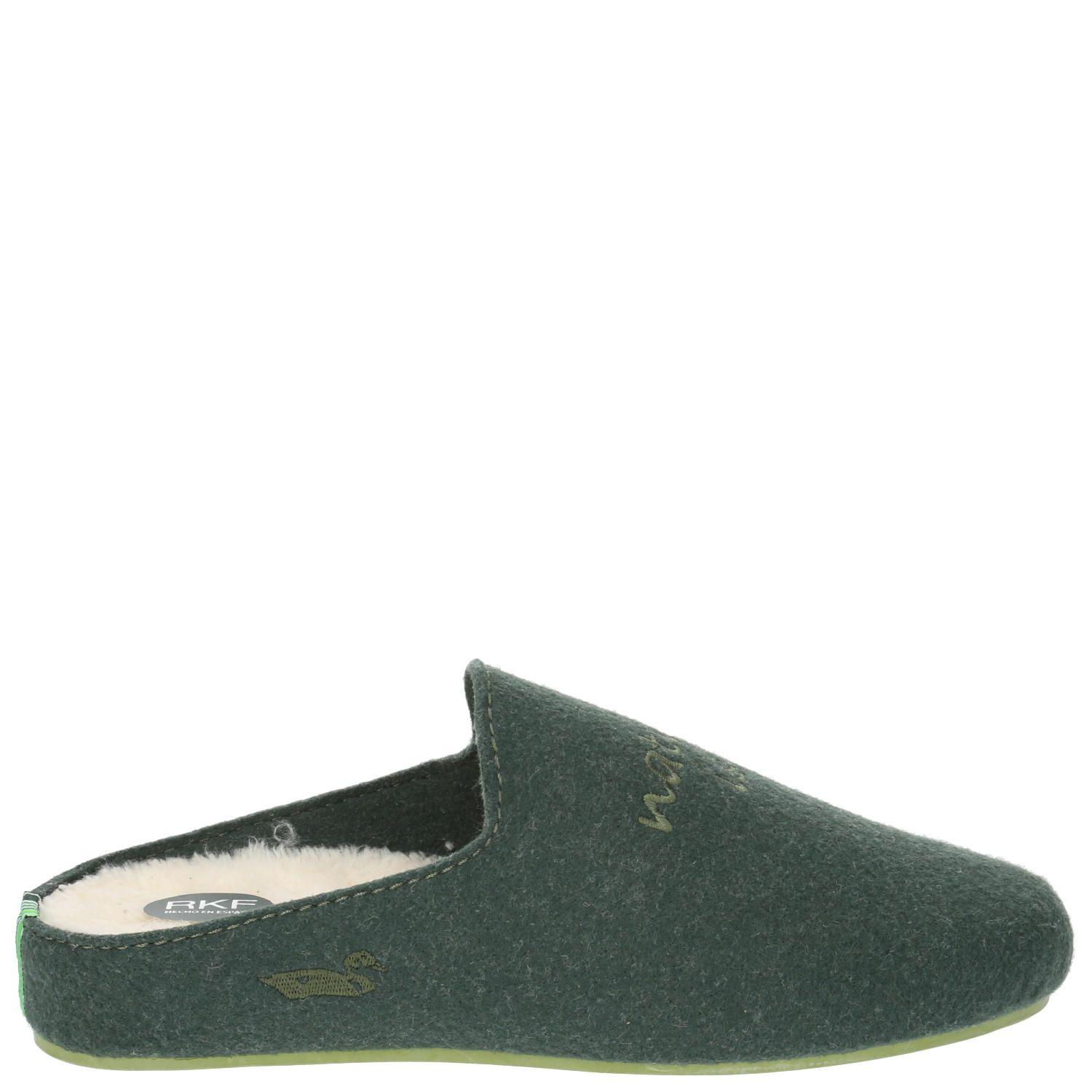 Pantufla Unisex Rkf Slipper Nature Verde-2
