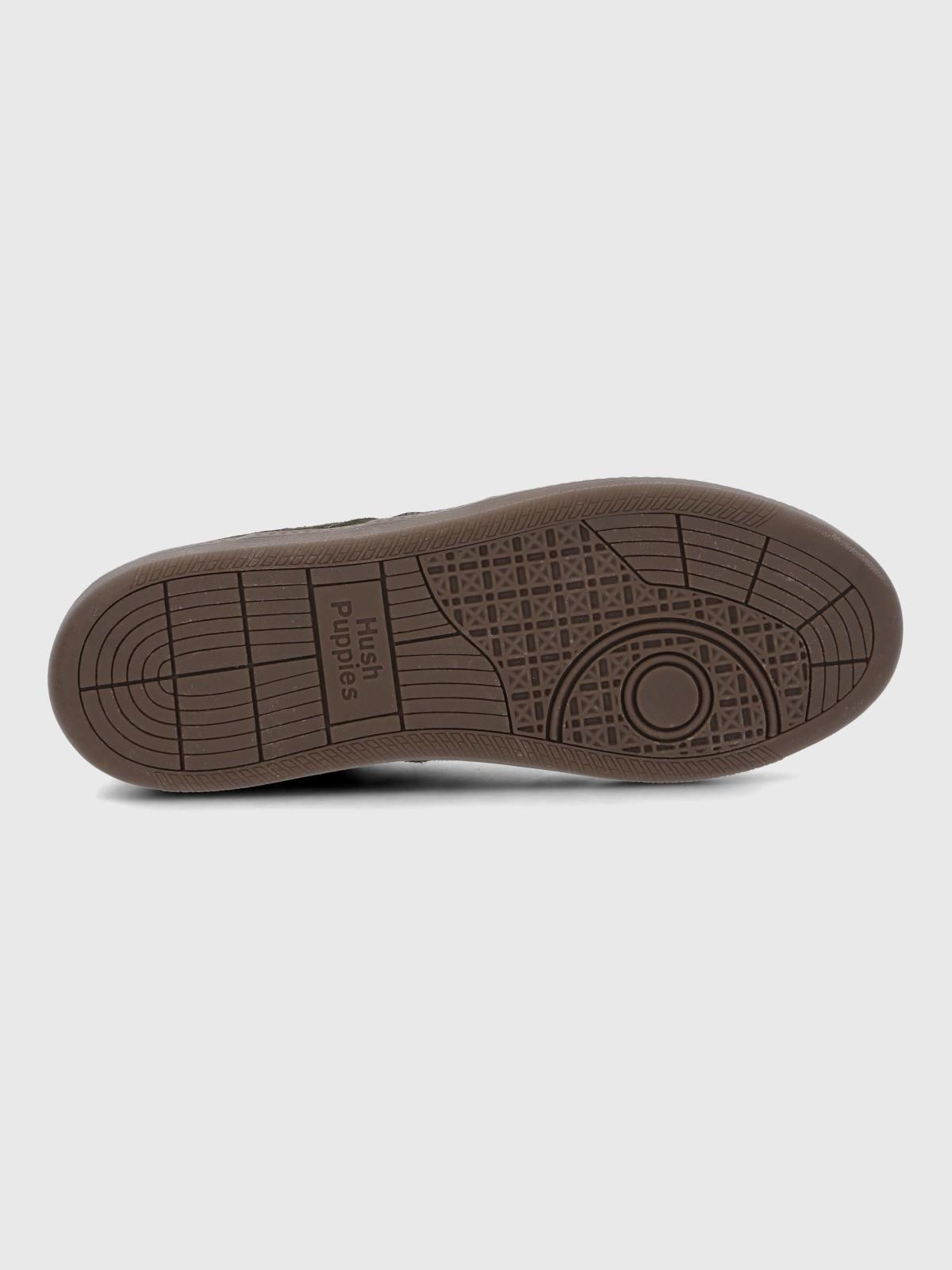 Zapatilla Cuero Hombre Mare Café-7