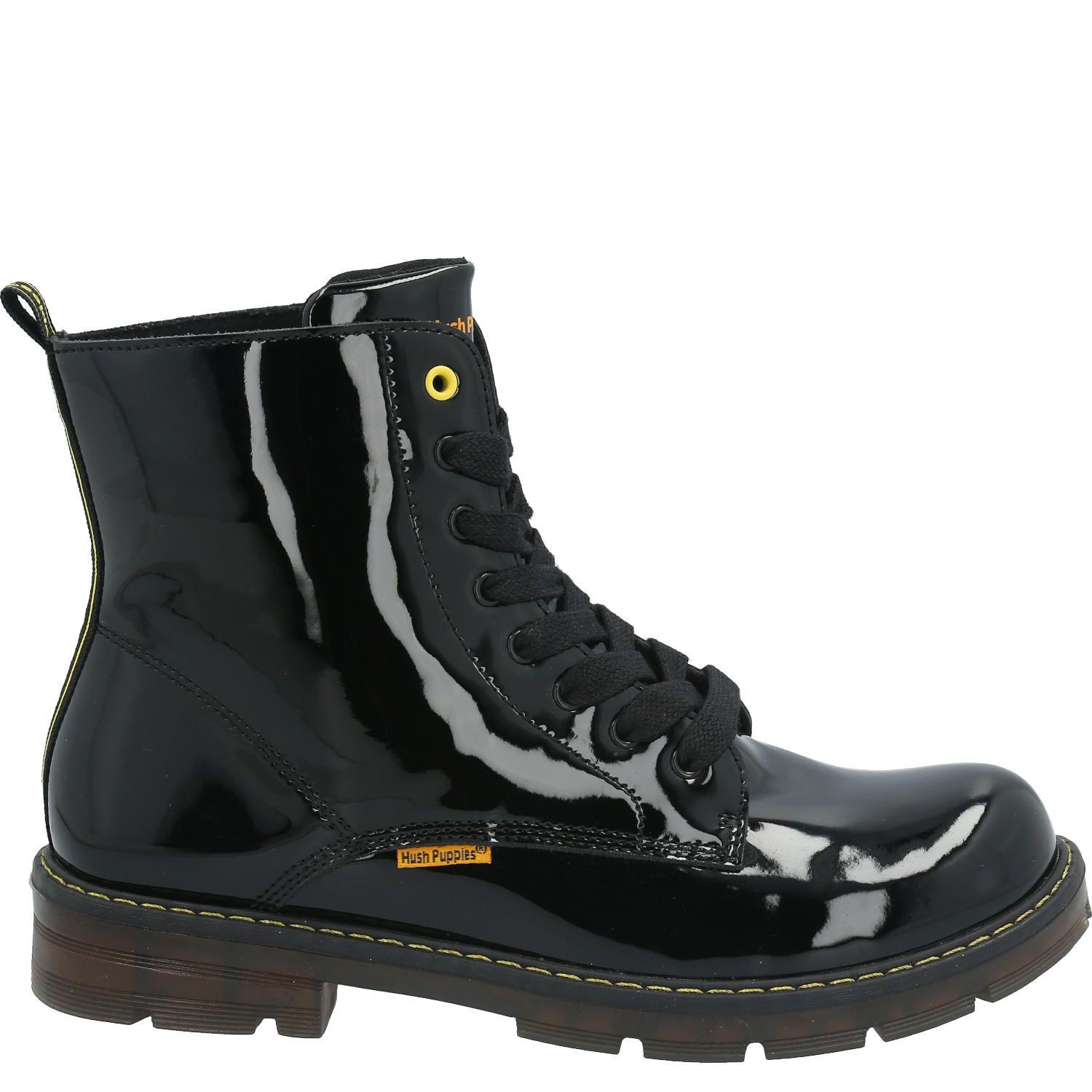 Botin Cuero Mujer Nova Negro-1