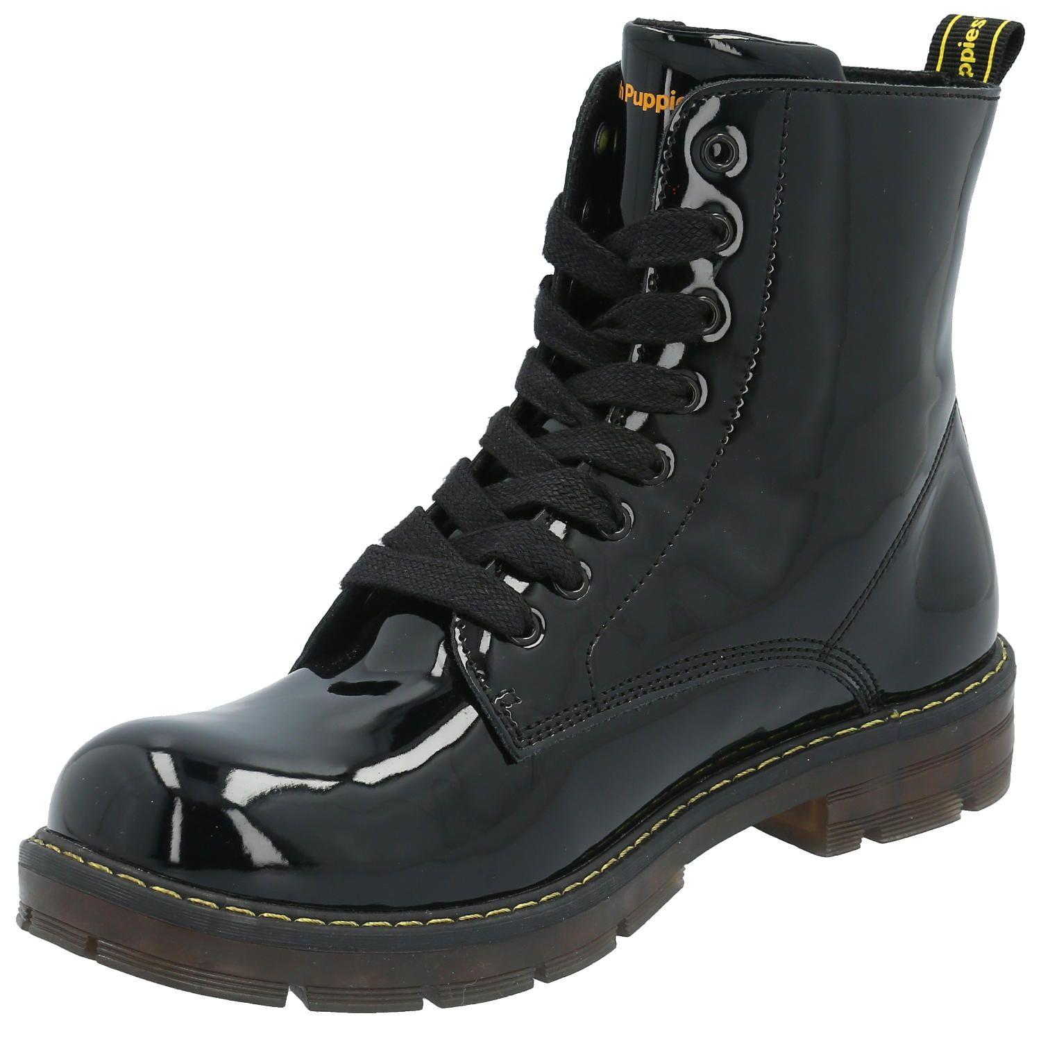 Botin Cuero Mujer Nova Negro-3
