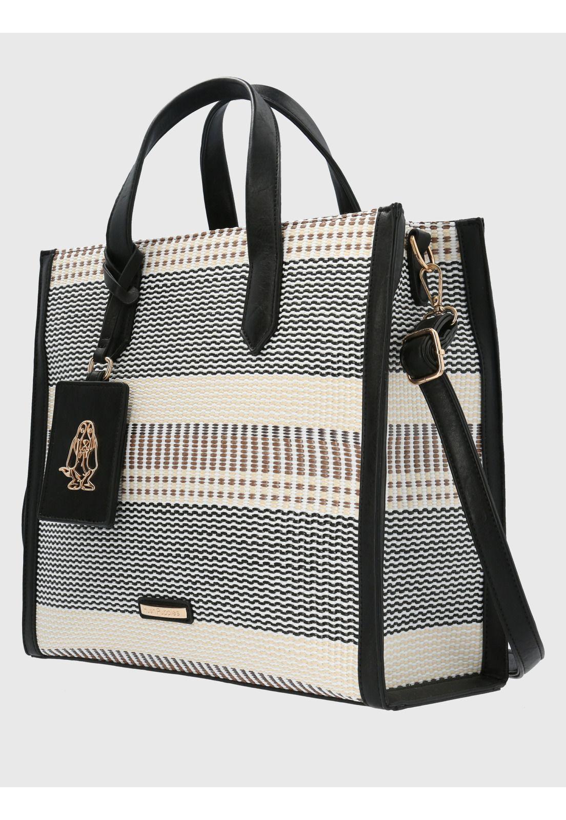 Cartera Ecocuero Negro Yaar Tote Mujer-1