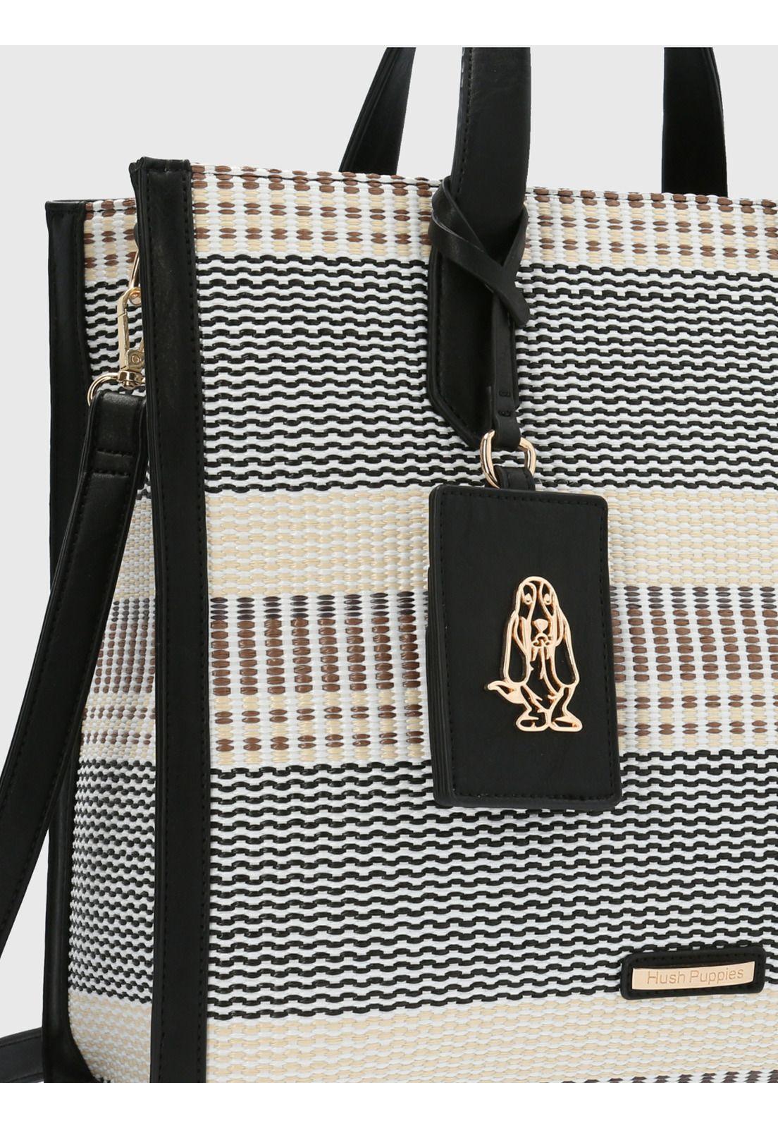 Cartera Ecocuero Negro Yaar Tote Mujer-3