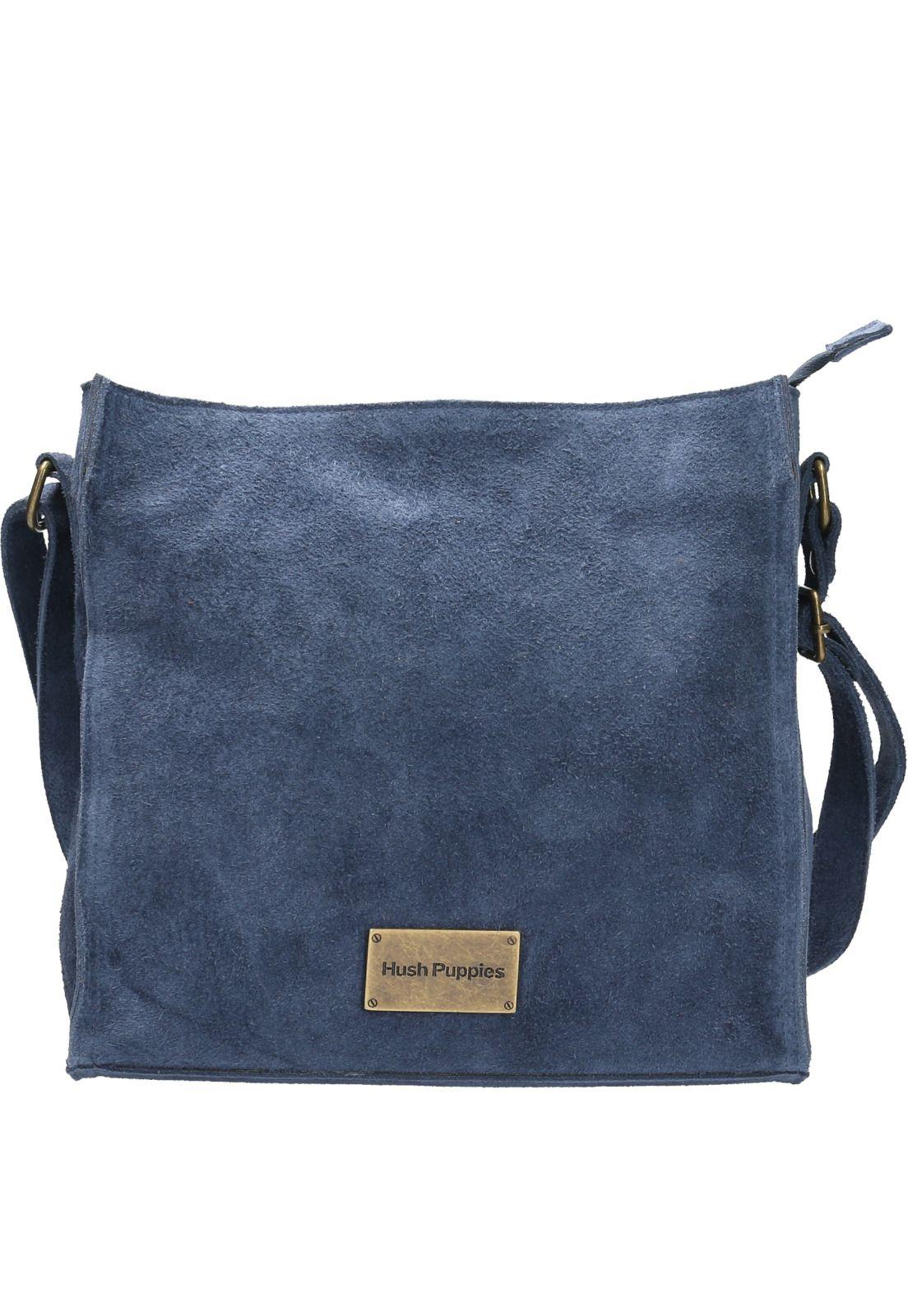 Cartera Cuero Mujer Tavira Cross Azul-0