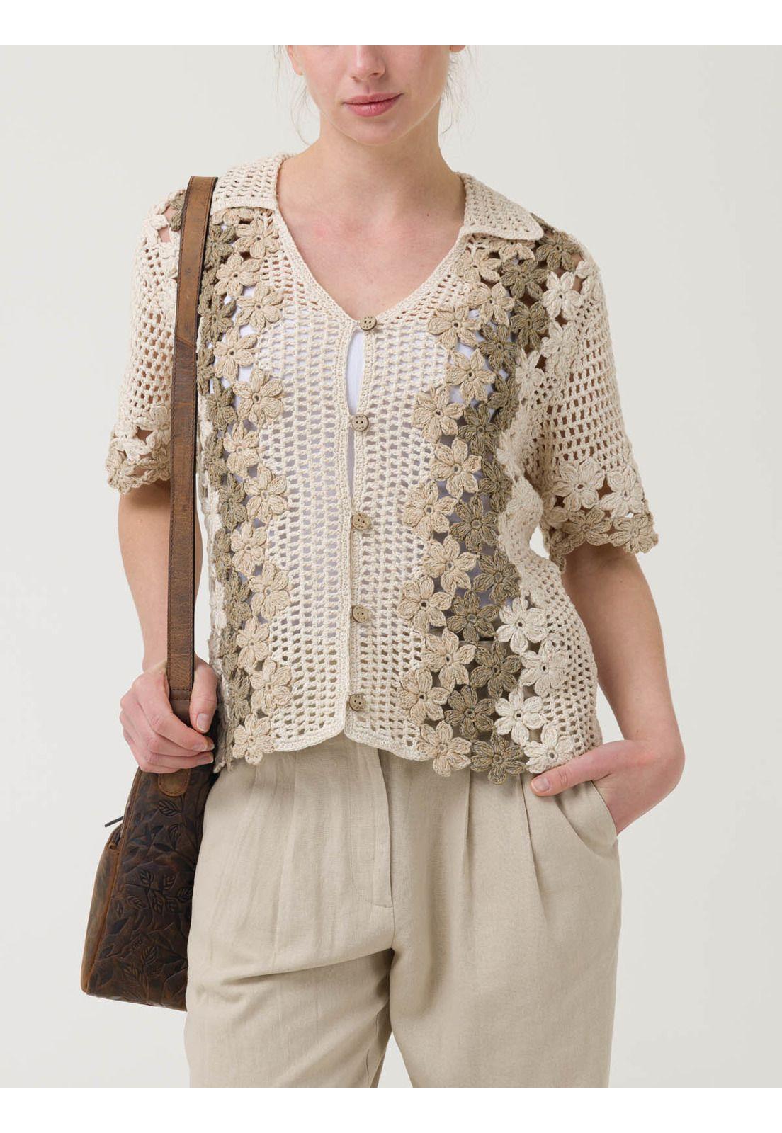Sweater Algodón Orgánico Mujer Gogo Beige -4
