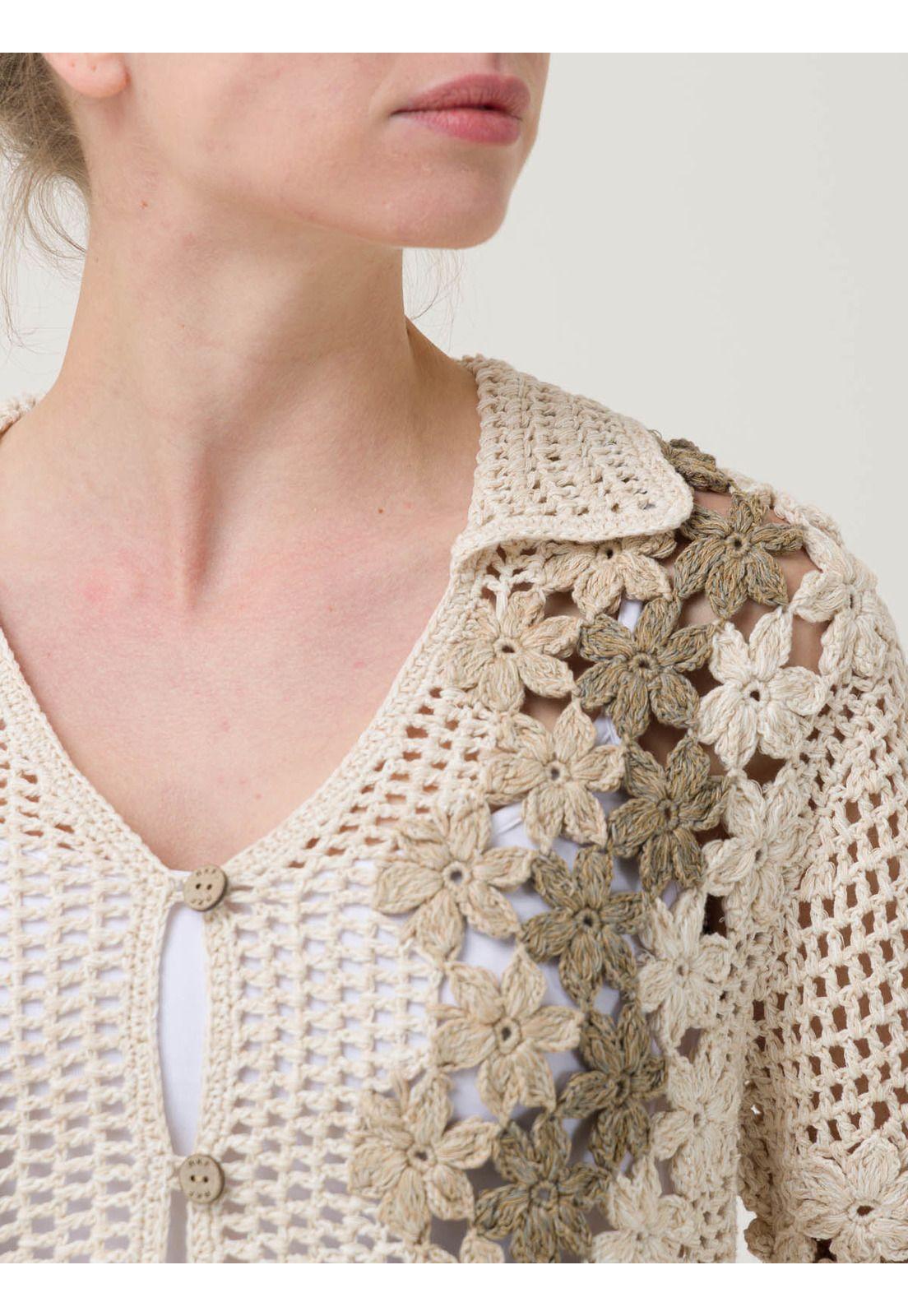 Sweater Algodón Orgánico Mujer Gogo Beige -6