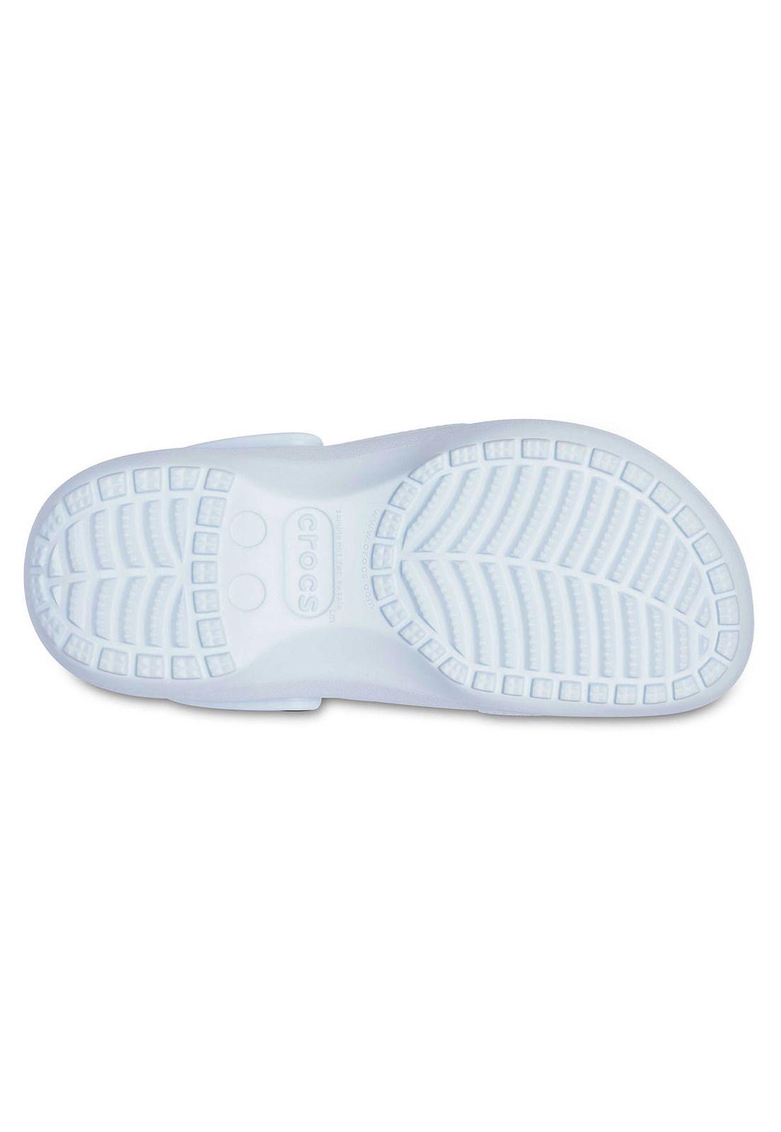 Zueco Crocs Mujer Classic Ptfm Clog Celeste-5