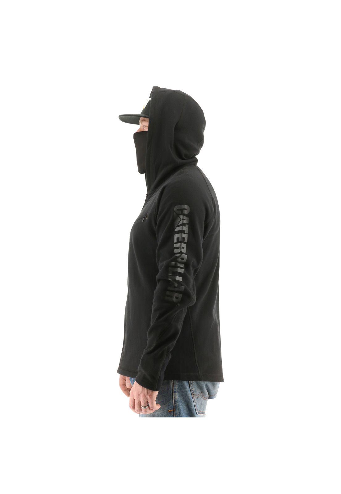 Polerón Hombre Viral Off Hooded Sw Negro-2